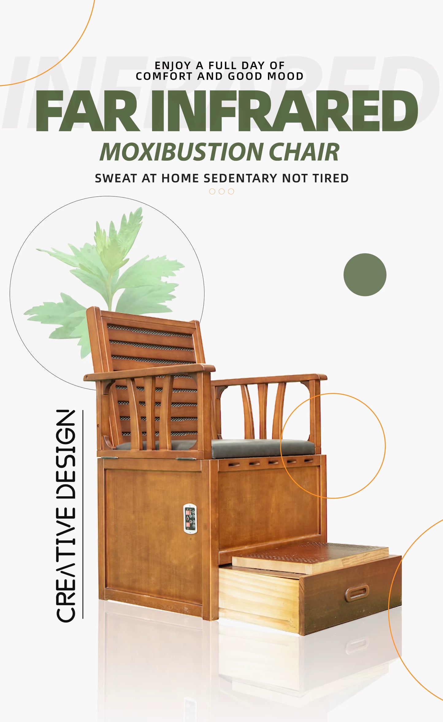 SaunasEnvy Dual-Therapy Yoni Sauna Chair