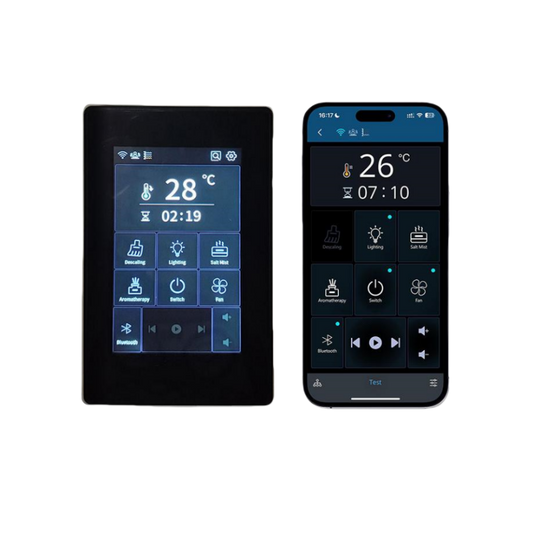 Diooist 6KW WiFi & App Bluetooth Smart Control Sauna Heater - Premium Home Spa Equipment