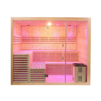 SaunasEnvy: Therapy Wood Traditional Steam Sauna Modern Relax 7