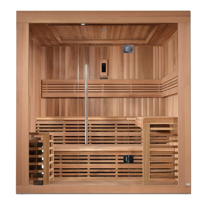 SaunasEnvy - 3 Person Traditional Steam Sauna Modern Relax 2