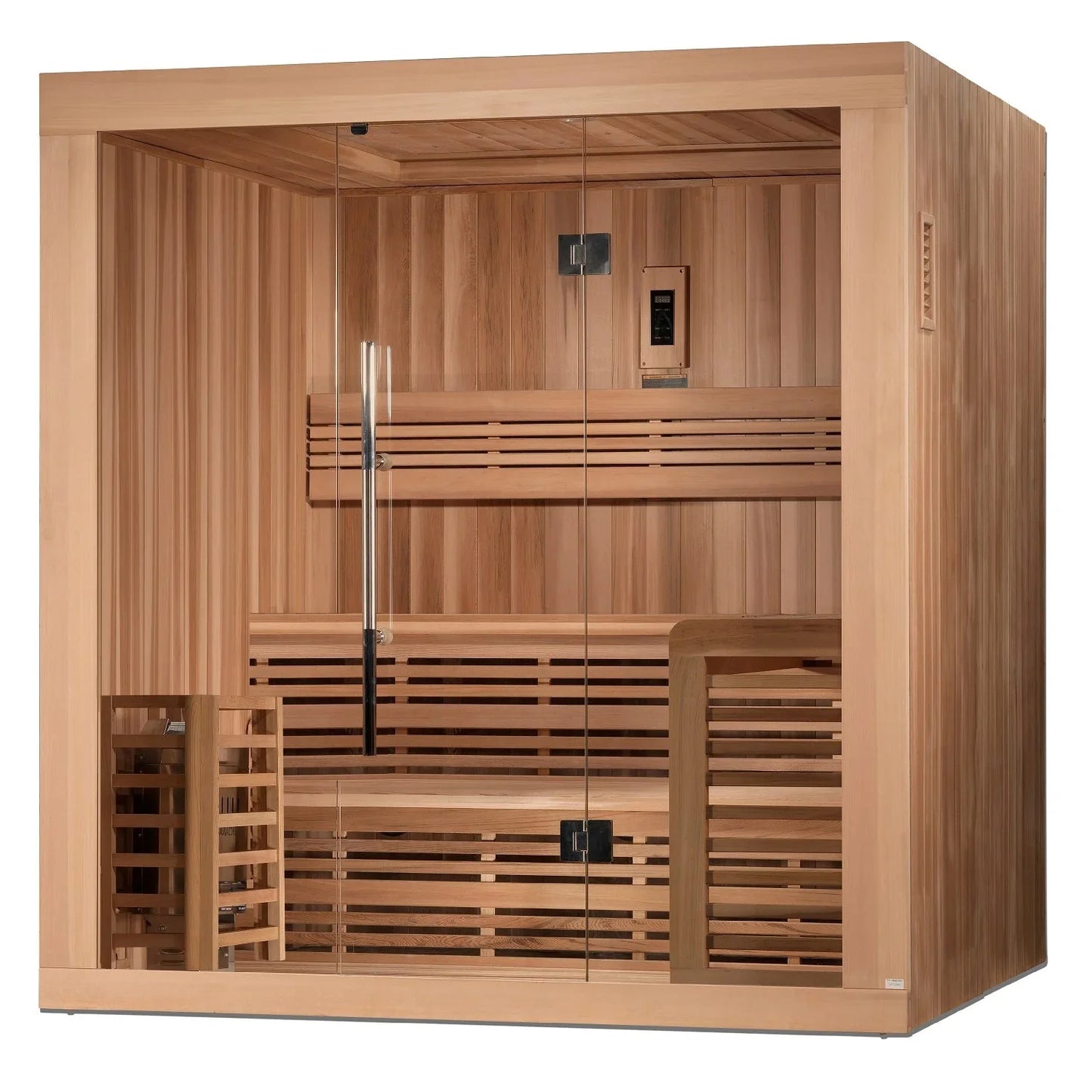 SaunasEnvy - 6 Person Traditional Steam Sauna Modern Relax 3