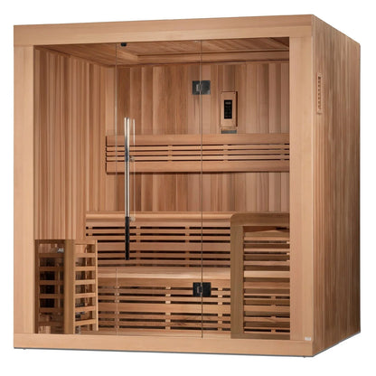 SaunasEnvy - 6 Person Traditional Steam Sauna Modern Relax 3