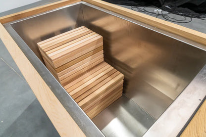 SaunasEnvy Cold Plunge Recovery Tub – 1 Person Hydrotherapy Spa