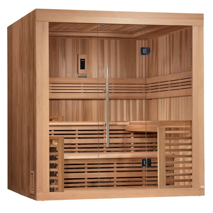 SaunasEnvy - 6 Person Traditional Steam Sauna Modern Relax 3