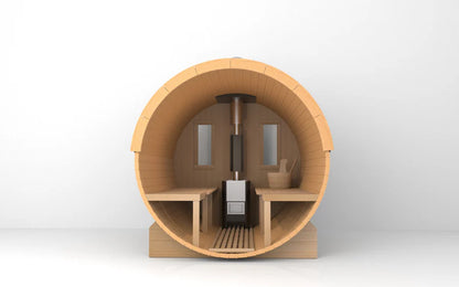 SaunasEnvy Barrel Sauna – Nature Air Serenity 1