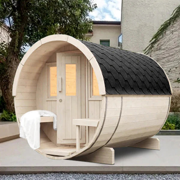 SaunasEnvy Barrel Sauna – Nature Air Serenity 1