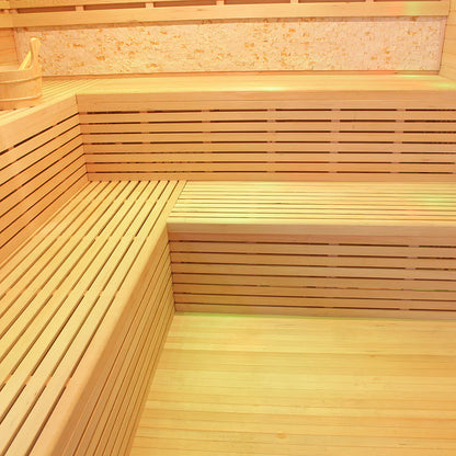 SaunasEnvy: Therapy Wood Traditional Steam Sauna Modern Relax 7