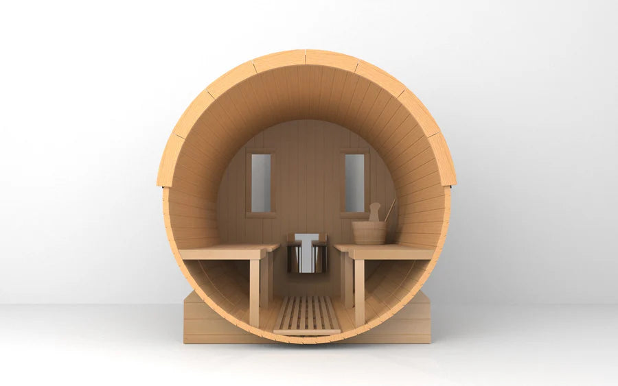 SaunasEnvy Barrel Sauna – Nature Air Serenity 1