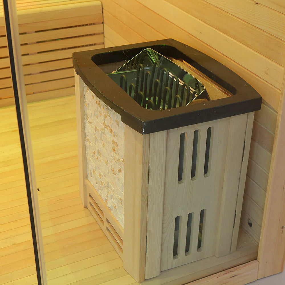 SaunasEnvy: Therapy Wood Traditional Steam Sauna Modern Relax 7