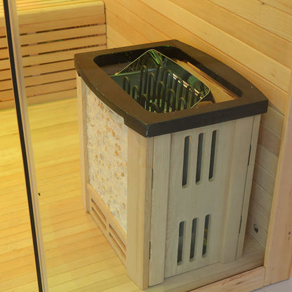 SaunasEnvy: Therapy Wood Traditional Steam Sauna Modern Relax 7