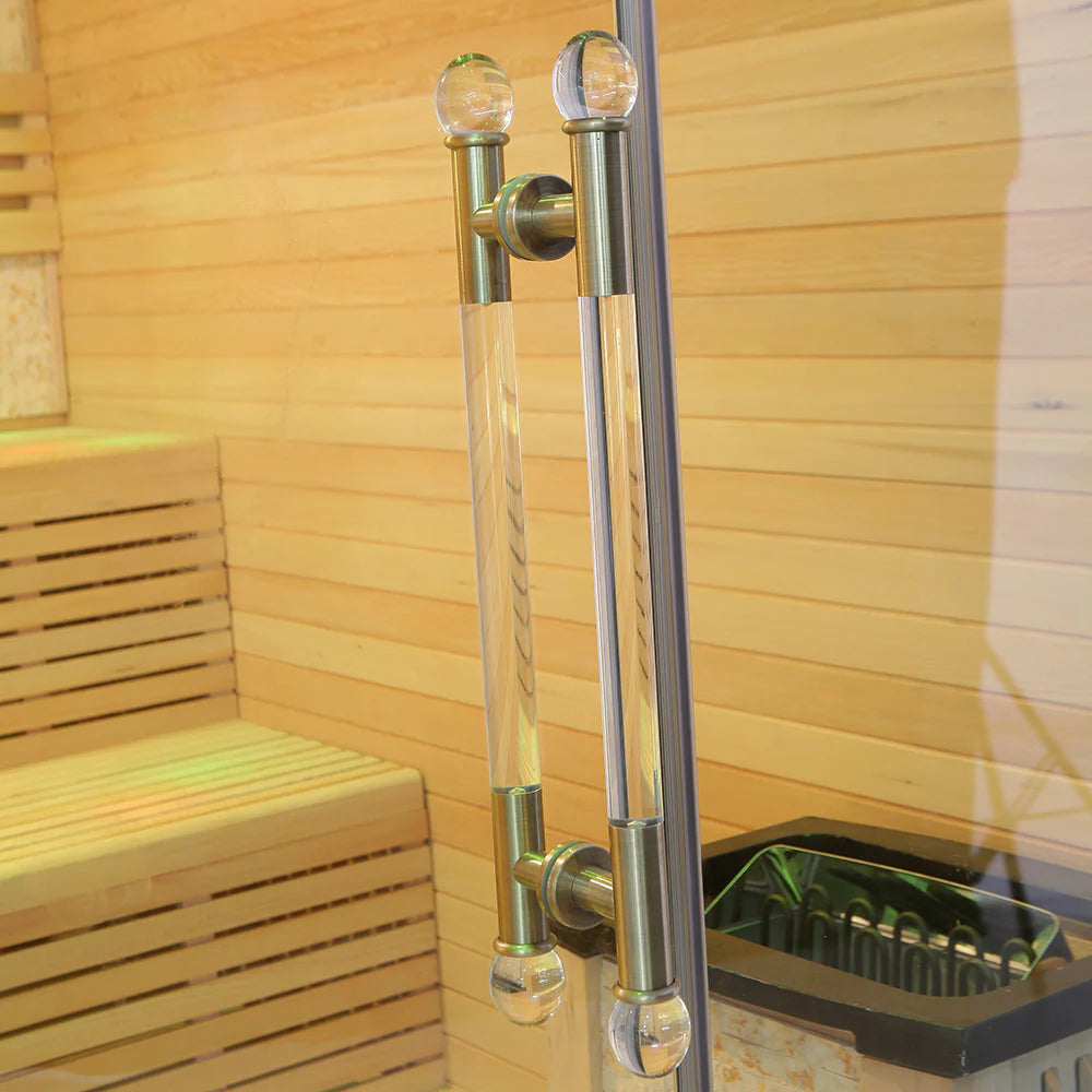 SaunasEnvy: Therapy Wood Traditional Steam Sauna Modern Relax 7