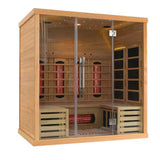 SaunasEnvy Deluxe 4-Person Infrared Sauna Room