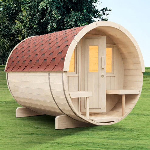 SaunasEnvy Barrel Sauna – Nature Air Serenity 1