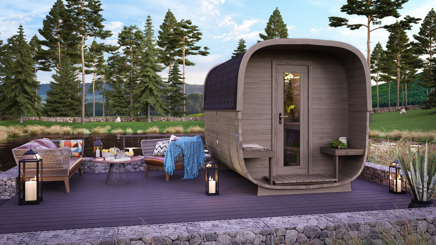 SAUNAONES® Square Sauna Minimalist Refresh 5