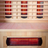 SaunasEnvy Deluxe 4-Person Infrared Sauna Room