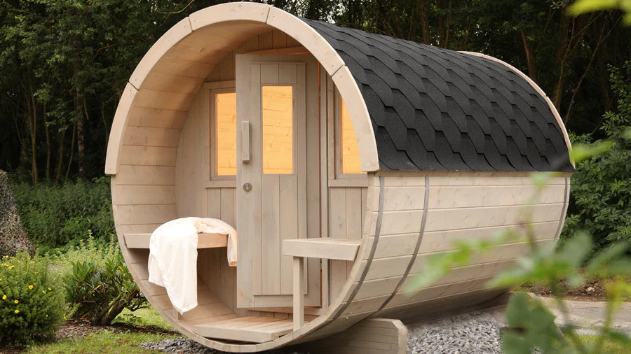 SaunasEnvy Barrel Sauna – Nature Air Serenity 1