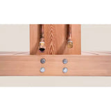 SaunasEnvy – Freestanding Wooden Outdoor Shower