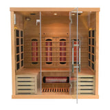 SaunasEnvy Deluxe 4-Person Infrared Sauna Room