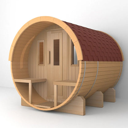 SaunasEnvy Barrel Sauna – Nature Air Serenity 1