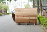 SaunasEnvy - Barrel Sauna Free Air tranquil 4