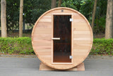 SaunasEnvy - Barrel Sauna Free Air tranquil 4