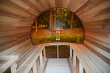 SaunasEnvy - Barrel Sauna Free Air tranquil 4