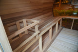 SaunasEnvy - Barrel Sauna Free Air tranquil 4