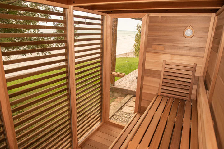 SaunasEnvy Modern Outdoor Sauna Box