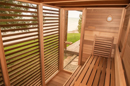 SaunasEnvy Modern Outdoor Sauna Box