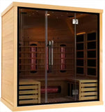 SaunasEnvy Deluxe 4-Person Infrared Sauna Room