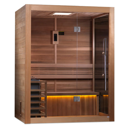 SaunasEnvy:  2-3 Person Traditional Steam Sauna Modern Relax 4
