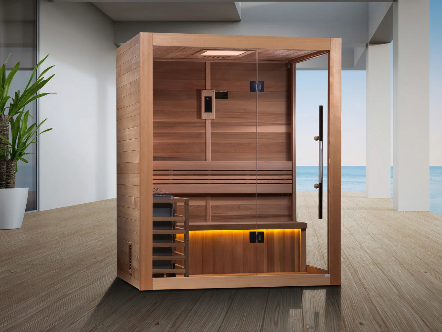 SaunasEnvy:  2-3 Person Traditional Steam Sauna Modern Relax 4