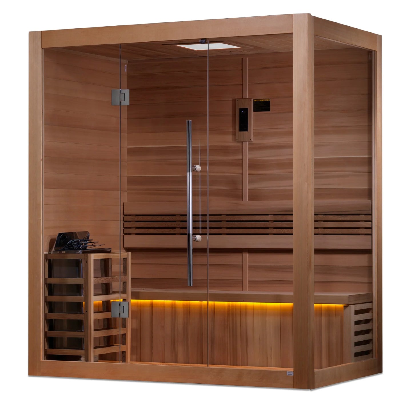 SaunasEnvy:  3 Person Traditional Steam Sauna Modern Relax 5
