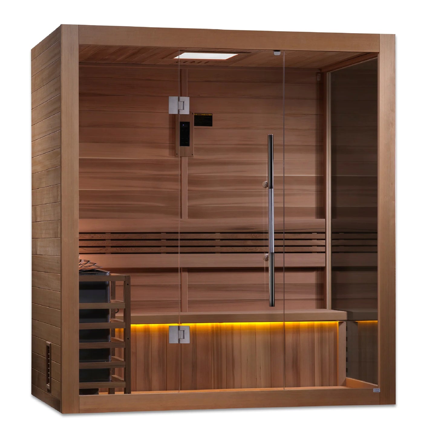 SaunasEnvy:  3 Person Traditional Steam Sauna Modern Relax 5