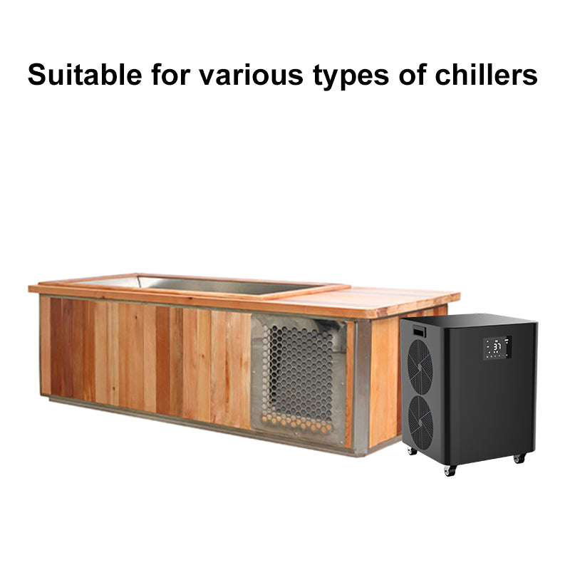 SaunasEnvy All-in-One Red Cedar Cold Plunge Tub