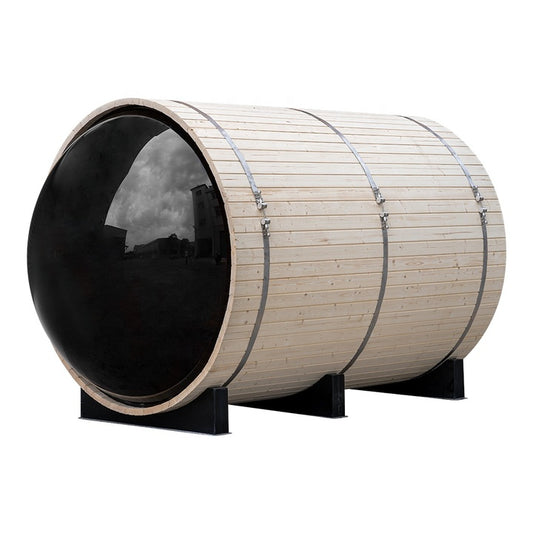 High-grade Finnish Pine Outdoor Cabin Barrel Steam Sona Room Sauna