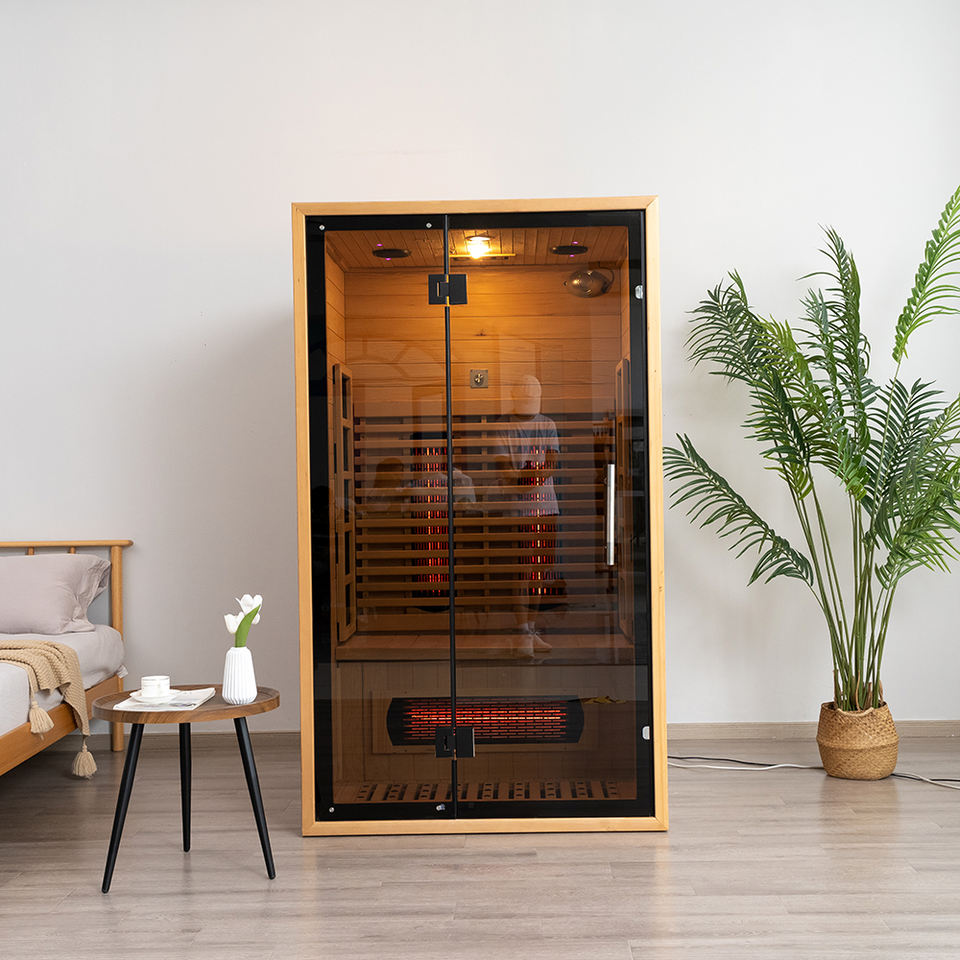 SAUNAONES® Luxury Ozone Dry Far Infrared Indoor Sauna