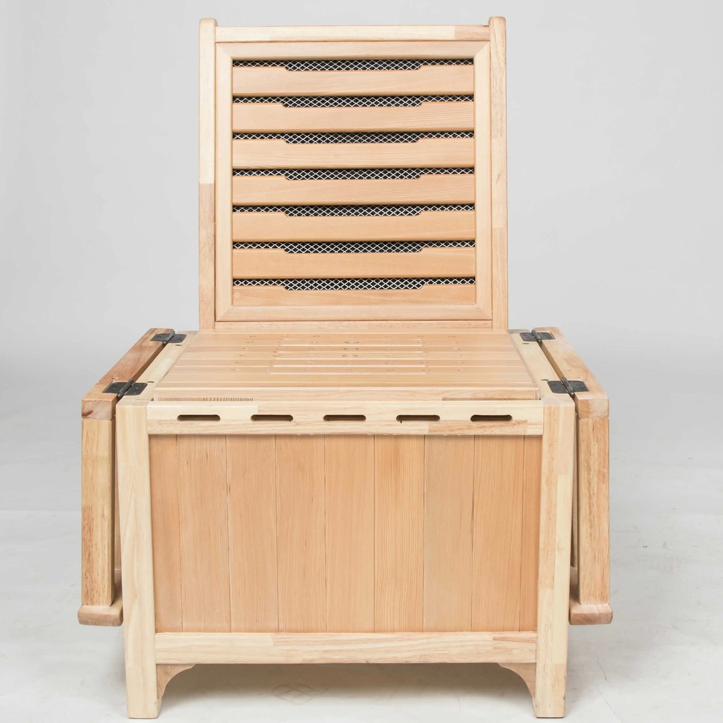 SaunasEnvy Wooden Infrared Chair Sauna – Yoni Steam Edition