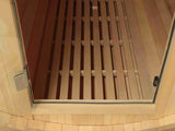 SaunasEnvy Modern Outdoor Barrel Sauna – 6 Person