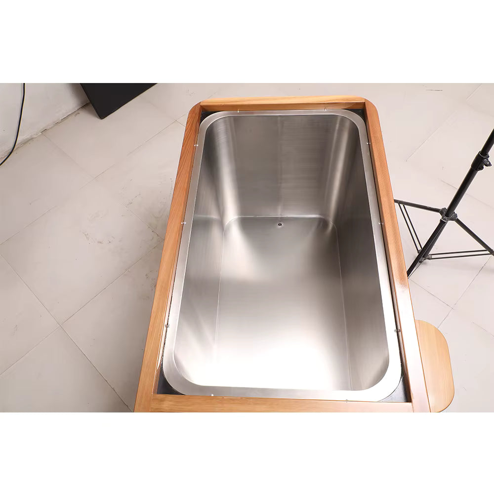 SaunasEnvy Cold Plunge Recovery Tub – 1 Person Hydrotherapy Spa