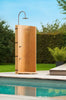 SaunasEnvy – Wooden Outdoor Shower Panel Edition