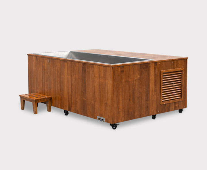 New Design Wooden Outdoor Wood Xl Cold Plunge Tub Premium Ice Bath