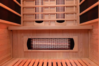Good Quality Solid Wood Small Size Far Infrared Sauna Room Outdoor Waterproof Dry Sauna Suitable for 1-2 People