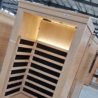 SaunasEnvy: Heating Panel Infrared Sauna Room – 1 Person