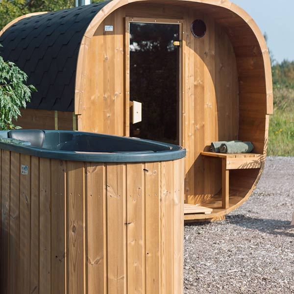 High Quality Luxury Ice Bath Recovery Pod Wood Cold Bath Ice Plunge Tub for Athlete