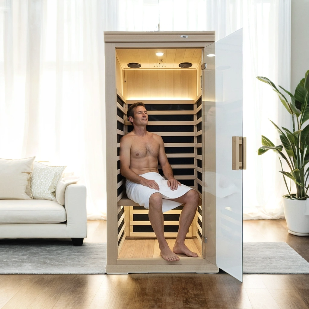 SaunasEnvy: Heating Panel Infrared Sauna Room – 1 Person