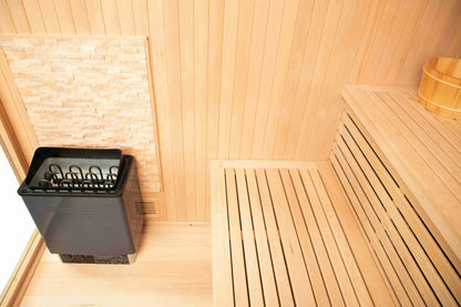 SaunasEnvy WJ-Barrel 02 – 4 Person Traditional Steam Sauna