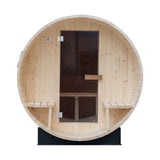 High-grade Finnish Pine Outdoor Cabin Barrel Steam Sona Room Sauna