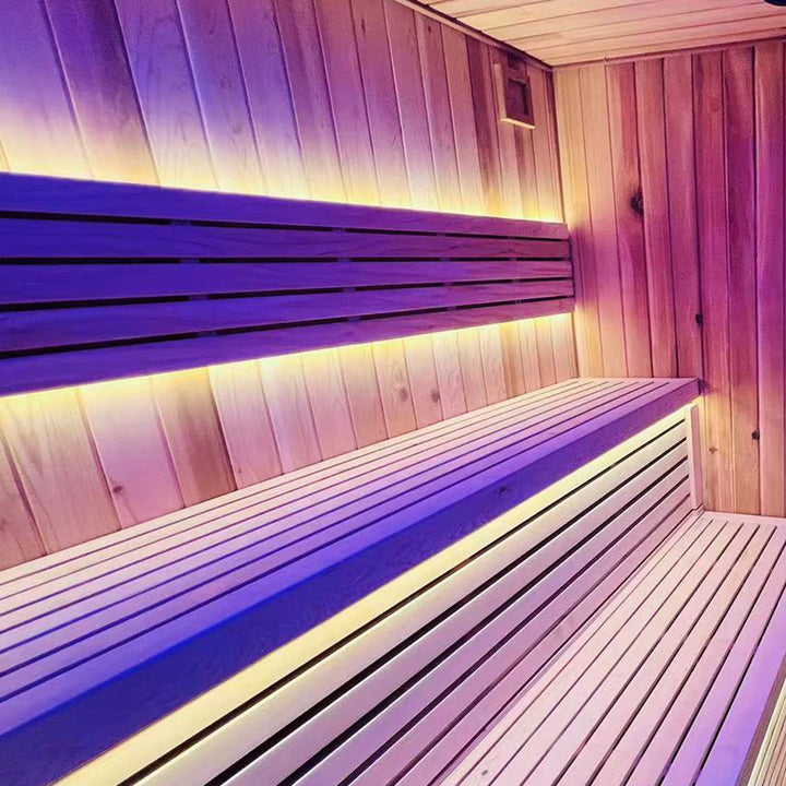 Home Traditional Steam Room Outdoor Sauna 4 Person Sauna Equipment for Sale