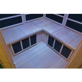 2025 High Quality Outdoor Solid Wood Therapy Room for 4-8 Person